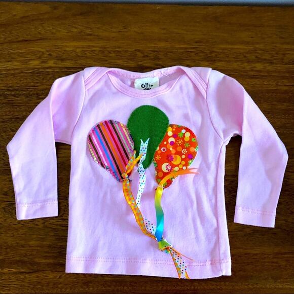 Ollie Baby Balloon Long Sleeve Shirt - Picture 1 of 6